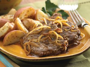 Liver in Wine Sauce Recipe Plated