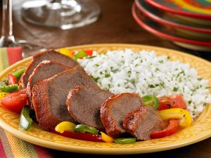 Beef Tongue with Red Wine Recipe Plated