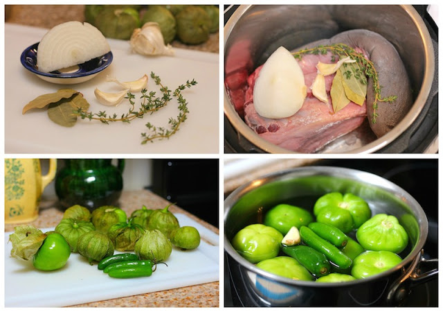 Beef Tongue in Salsa Verde Recipe Preparation Steps 