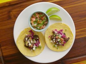Tacos Cachete Plated