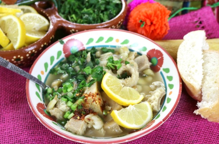 white menudo food