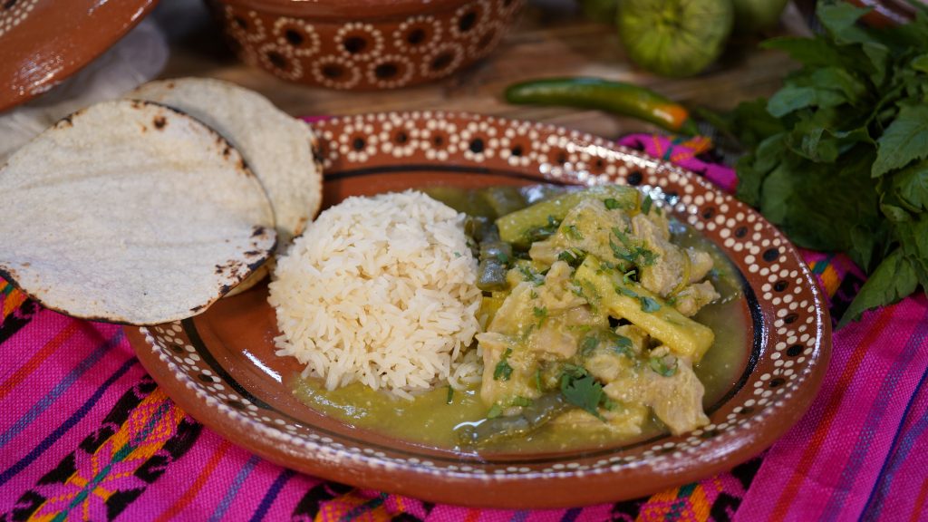 TRIPE IN SALSA VERDE With Rice