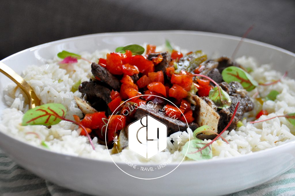 Rumba Meats Cuban Liver Dish in a Bowl