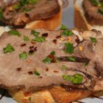 Bocaditos de Lengua a la Vinagreta Recipe