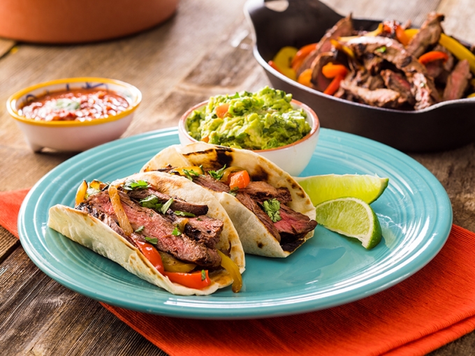 flap meat tacos