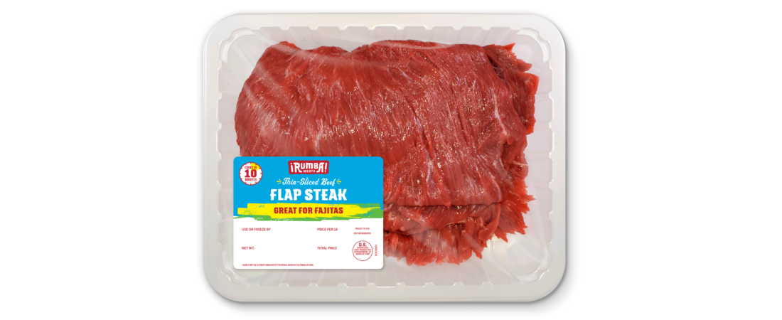 Thin-Sliced Flap Steak Package
