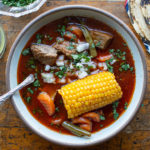 Mole de Olla with Beef Tongue