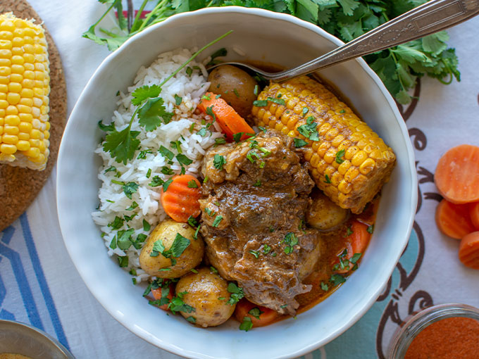 Puerto Rican Oxtail Stew