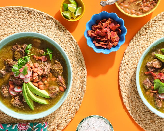 Carne en su Jugo~Braised Beef in a Tomatillo Broth - La Piña en la Cocina