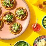 salsa roja beef sopes
